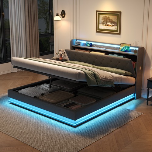 Ottoman storage bed 5ft king - bed,