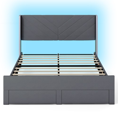 King size bed - frame, with
