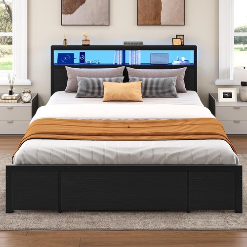 Yitahome king bed frame - frame, with