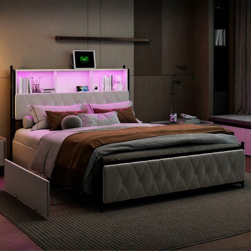 5ft king size bed - king, frame