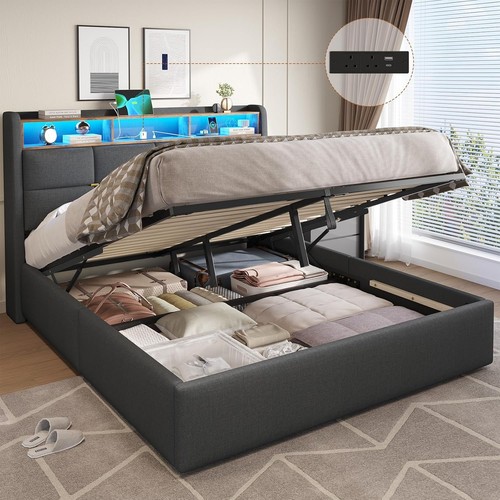 King size bed frame with - king,