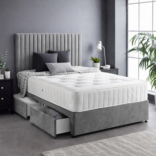 Reinforced divan bed set - divan,
