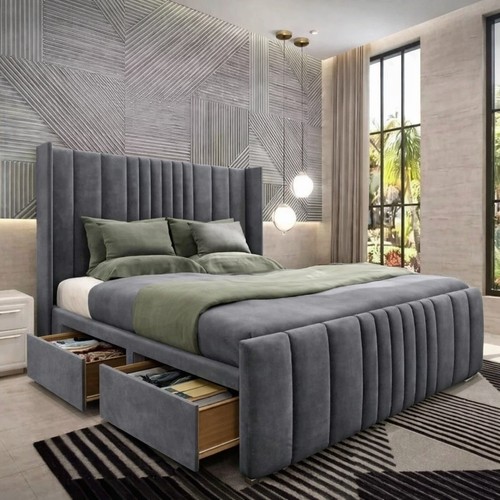 Divan bed with mattress - divan,