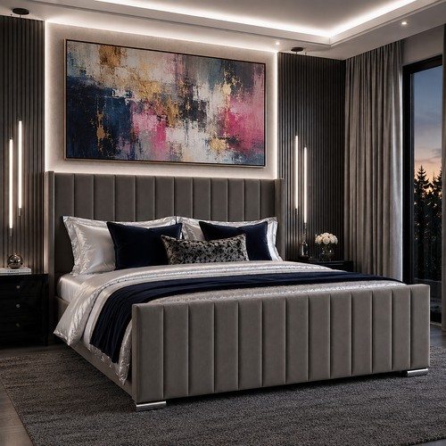Luxury 5ft king sized - king, steel