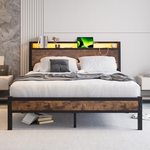 King size bed - bed, frame