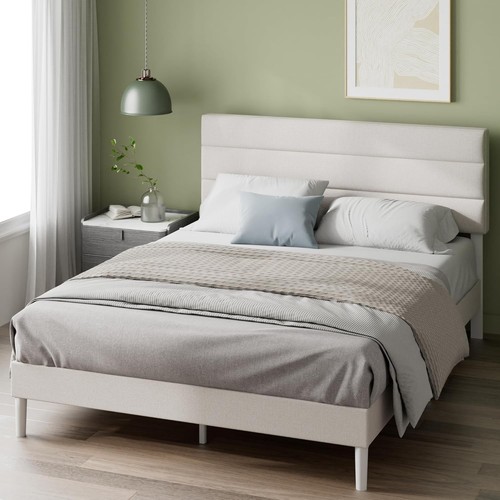 Piper king upholstered bed - piper,