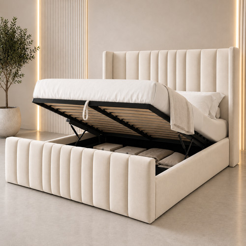 Luxury wingback panel - wingback, ottoman