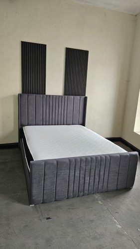 King size bed - size, frame