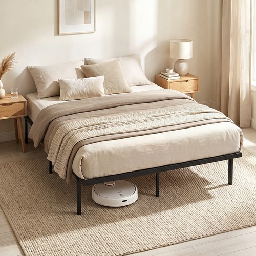 Homcom 5ft king bed - king,