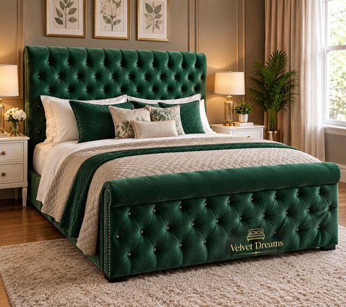 Luxury emerald green - emerald, velvet