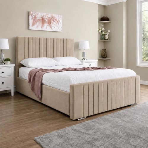 Linestyle bed frame - bed, plush