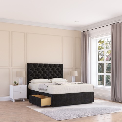 Luxury divan bed base - bed,