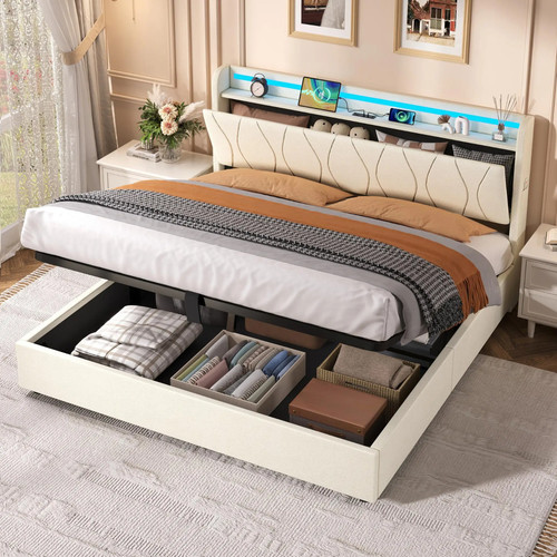 5ft king size ottoman bed - ottoman,
