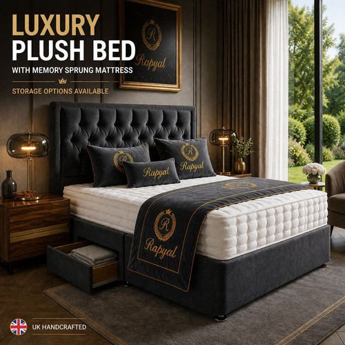Luxury divan bed set with - divan,