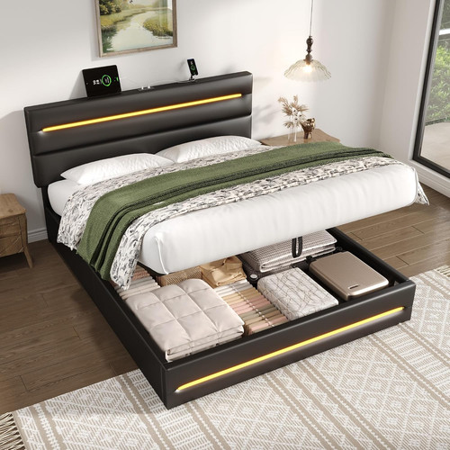 5ft king size ottoman bed - king,