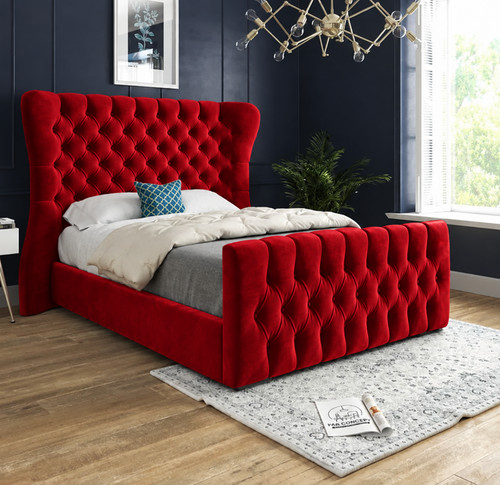 Luxury silver velvet - silver, frame