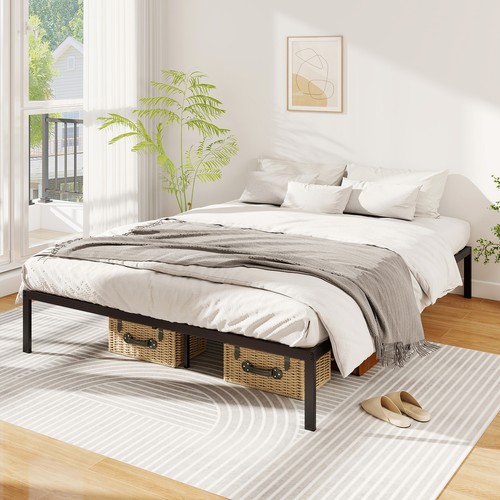 Metal bed frame 30cm - metal, platform